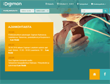 Tablet Screenshot of digiman.fi