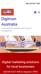 Mobile Screenshot of digiman.com.au